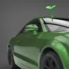 3D Bean Sprouts Sapling Stickers Reusable Unique Reusable Funny Design Car Hood Car Roof Decorations living room Multiple Uses