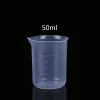 50ml/100ml/300ml/500mlドロッパーコンテナ調理器具用ビーカー用プラスチックビーカーカップ