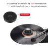 Aluminium Vinyl Record Stabilising Stabilising Disc Balanced Blamp Universal 50Hz / 60Hz pour les accessoires de joueur en vinyle LP Turntable