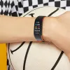 Armband S5 Ny BOOD -tryck Fitness Heart Mätare Steg Temperatur Smart armband Titta på sportarmband