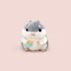 New Cute Baby Bottle Hamster Plush Toy Doll Keychain Clasp Doll Machine Pendant