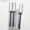 Mascara 10-100pcs 3ml leere Wimpernröhrchen Mascara Creme Fläschchen Kosmetische Behälter Mode Aluminium Cap Nachfüllbares Flaschen Make-up-Werkzeug L49