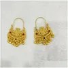 Collier de boucles d'oreilles Dubaï pour les femmes Gold Color African Bridal Centes Collier / Boucles d'oreilles / Anneau Jewelry Drop Livraison de bijoux Dhzui