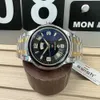 AAA Watch Diamonds Watch 41mm Automatic Quartz Watches With Box Sapphire Waterproof Arvurs Turning Mens Luxury Gold Watch Round rostfritt stålklockor