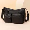 Bag Frauen Multi -Taschen -Handtasche große Kapazität Soft PU Messenger vielseitig verstellbares Riemen Frauen Pendeln