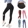 2024 йога Lululemeni Leggings Женские шорты обрезанные наряды Lady Sports Ladies Prants Упражнения Fiess Wears Girls Runging Leggings Gym Slim Fit Align Pants GK668