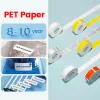 Printers *NEW* Niimbot D11 B18 Mini Label Maker Transfer Label Sticker Printer with White Color Ribbon PET Papers Keep 810 Years Machine