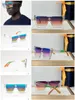 Fashion luxury man mens designer sunglasses for men and woman vintage square 1547 matte frame Letter printed Color film glasses trend leisure style Anti-Ultraviolet