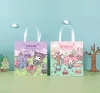 Sanrio Śliczna torba na prezent Kuromi MyMelody Cinnamoroll Hellokitty duża pojemność grube urodzinowe prezenty na papierze torby ślubne Candy Bag prezentowy