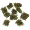 Decoratieve bloemen 10 PCS ORNAMENT MINIATUUR Gras Clusters Handmatig eenvoudig schoon gazon decor plastic naptha