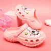 Slipper Luxury Kids Sandals Summer Boy Girls обувь мультфильм пляж Slipper Slide Slides Casual Sports Those for Boy Girl Slipper 2449