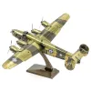 3d Metal Puzzle PC Game War Thunder Fighter B-24 Liberator Fokker DR-1 P-51D Mustang Sweet Arlene Assemble Modelo Puzzle Toys