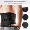 Ceinture minceur Aolikes Alibine du bas du dos avec 6 séjours Anti-Skid Orthopedic Lombar Support Breathable Support Belt pour le gymnase Relief Pain 240409