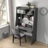 Nuovo tavolo da desktop di lusso moderno di buona qualità moderna sedia da desk per la scrivania per laptop per laptop per lo studio con gli scaffali