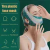 Face Massager Adjustable V Face Bandage Lift Up Belt Reduce Double Chin Face Sculpting Sleeping Mask Facial Skin Care Tool Face Lifting Tapes 240409