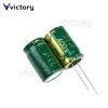 10PCS 22UF 50 V 63V 160V 250 V 400V 450V 105C Kondensator elektrolityczny 5x11 6*12 8*16 10*17 mm Aluminiowy kondensator elektrolityczny