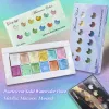 Angelmark 2022 Novo Macaron/Metallic/Morandi Pearlescent Solid Watercolor Pigment Professional para pintar materiais de arte