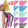 Portable Mini Binder Clips Presque Papier Paper Triangle Clips Fichier Fichier Fichier Student Storage Organisateur Organisateur Office Supplies