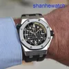 AP Athleisure Wrist Watch Royal Oak Offshore Series Précision Steel Rubber Celt Automatic Machinery 15720 Luxury Watch 15720CN.OO.A002CA.01