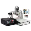 1,5 kW 3040 CNC Router Mahlen Schneidetackmaschine 3/4 Achse mit Griff 4030 für Holzarbeiten 40x30 cm Graveur mit kostenlosem Geschenk