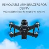DRONES REMOVABLE ARM BRACERS軽量デザインは、DJI FPVのドローンアームの頑丈な長さを増やすために使用されます。
