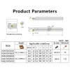 HSS H10K-SCKCR06 H12M-SCKCR H14N-SCKCR H16Q-SCKCR09 Strumento di svolta in acciaio ad alta velocità-barra a barra di rotazione del supporto per taglio di rottura cnc tornio