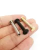 10pcs Golden Silver Black M5X4-50mm Moldura de cinto de cinto de cinto de cinto do álbum Rous Book Post Post Ligante