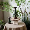 Kaarsenhouders pilaarboom moderne schattige esthetische romantische buitenfeesthouder verjaardag European portavelas kamer decor