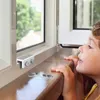 Limitadores de ventana de seguridad infantil Seguridad de seguridad Bloqueo de ventanas con llave de llave bloqueos de seguridad de ventana para ventanas deslizantes verticales