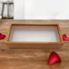 Frames Bilderrahmen für getrocknete Blumen Holz DIY Tischdekoration Schattenbox