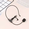 Mikrofoner Portabla huvudmonterade headset Mikrofon WIRED 3,5 mm Plug-föreläsning Speech Headset Mic för undervisning Möte Bee Ear Mic 240408