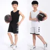 2023 Jersey de formation de basket-ball pour enfants de haute qualité set des survêtements de collège vierges en jerseys de basket-ball respirant uniformes personnalisés