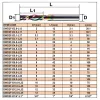 Dreanique 1pc recubrimiento dlc cortador de fresado de carburo sólido 3.1 4 6 8 6.35 mm 2 flauta enrutador espiral bit bro de molino mdf corta