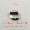 10pcs USB -Ladegeräte für Xiaomi Mi Civi 2 1S/F4 GT Redmi Anmerkung 12 11 Pro/K50/K60/K60PRO/Note 11S 11e 11R 11T Ladeport