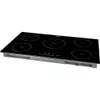 Cooktop elettrico da 36 pollici con 5 bruciatori, piano cottura incorporato, cottura magnetica incorporata, 9 livelli di riscaldamento, bruciatore multifunzionale, touch screen a LED