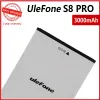 Ulefone S8 Pro 백업 전화 용 새로운 100% 원본 3000mAh 전화 배터리 추적 번호가있는 고품질 배터리