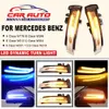 Pour Mercedes-Benz W176 W246 W212 W204 C117 x156 x204 W221 W218 Miroir de rétroviseur Light Repeater Dynamic Indicator Blinker