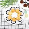 Fiori decorativi creativi Corea del Sud Simulazione Cookie Hair Circle Model Rope Sweet Girl Tie Band Clip testa