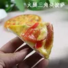 Decorative Flowers 1pc Simulation Pizza Blocks Artificial Food Vegetables Bread Shooting Props Cookie Po Kitchen Decoration