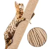 DIY SCRIPTING POST Juguete 20m/50m/100m Marco de trepadora de gato Tubo de cuerda de sisal natural para Cat Affin Claw Repeing Rope