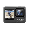 Cameras La nouvelle caméra sportive extérieure 4 K stabilisation d'image WiFi DV Camerie Caméra Motion Camera Dual Screen Sport Camera