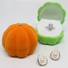 Fruit shape Gift Wrap Jewelry Boxes Cute Cherry orange Strawberry Flocking Ring Case Earring Ear Stud Cases Gifts Container Display Jewelry-Box T9I002609