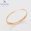 Bangle Xuping Jewelry Arrival Trend Exquisite Fashion Simple Shape Punk Gold Color Bangles For Women Birthday Party Gift X000731136