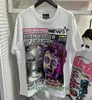 Designer masculino camisetas longas mulheres Mulheres de manga curta Hellstar Studios Records