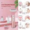 Kemei 4in1 Lady raser les jambes du corps facial femmes