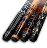 YFEN 57 Carbon Fiber Technology 1/2 Billiard Pool Cue Stick 12.5mm Extender Holder Case 240328