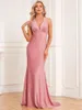 Lässige Kleider Sexy Pink Bodycon Maxi Paillette Sommerkleid Frauen elegante Luxusgeburtstagsfeier langer Cocktail Abend Vestidos