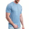 100% Superfine Merino Wool T Shirt Men Base Layer Merino Shirt Wicking andningsbar snabb torr anti-Odor No-PICH USA Size 240325