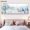 Chinese cross stitch kits embroidery needlework sets cross stitch animal deer printed counted elk Full embroidery cross-stitch