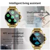 NFC Smart Watch pour Porsche Men Digital Watches Bluetooth Call Smartwatch pour Android Huawei Xiaomi Samsung Phone et iOS iPhone